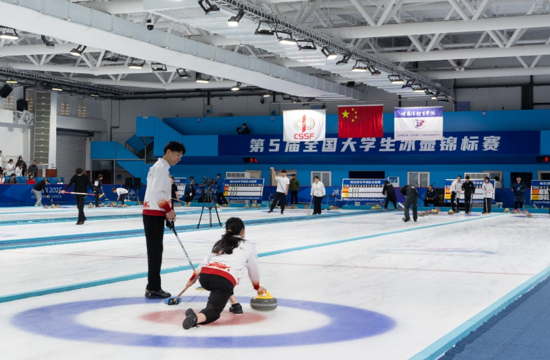 上海交通大學冰壺協會隊獲第5屆全國大學生冰壺錦標賽混雙冠軍
